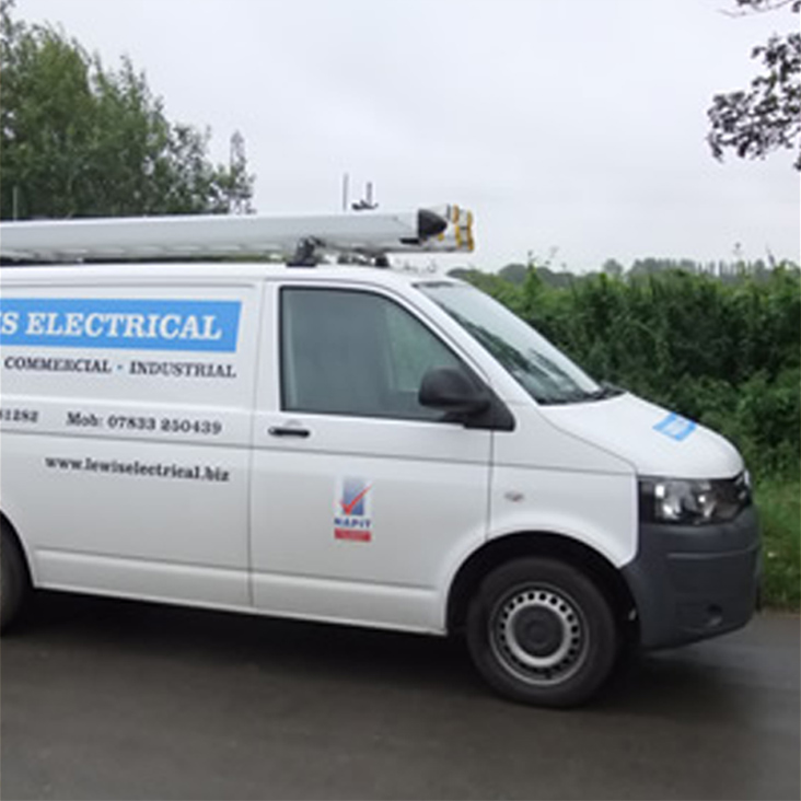 Lewis Electrical new vans